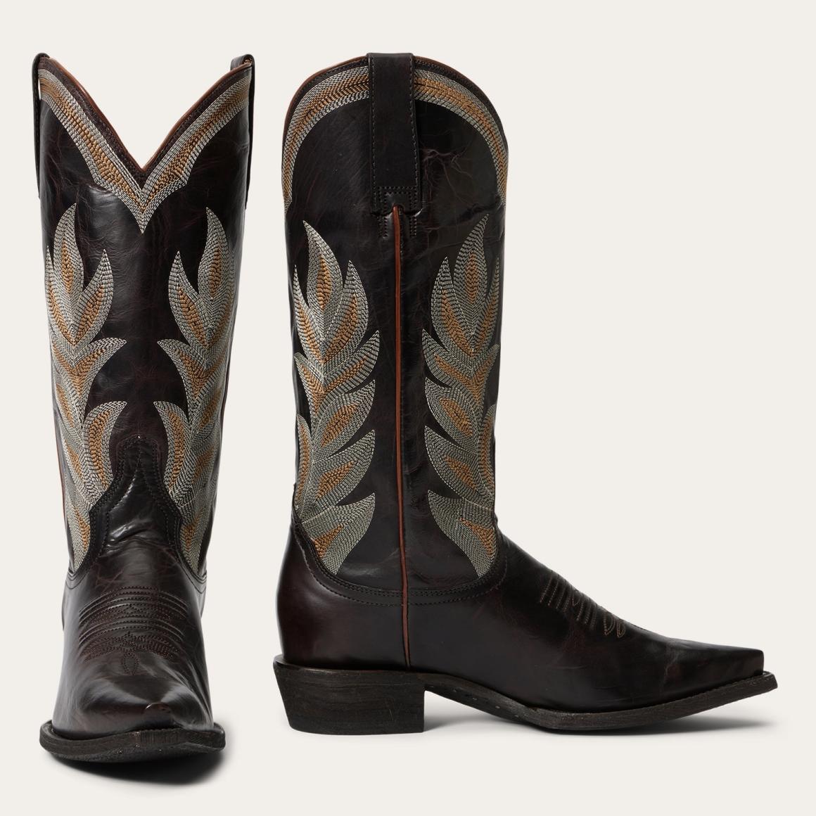Calista Boots Brown Women Stetson Western