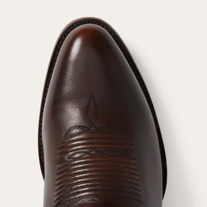 Carlisle Western Boots Burnished Brown Men Stetson Western