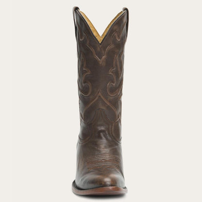 Carlisle Western Boots Distressed Brown Men Stetson Western