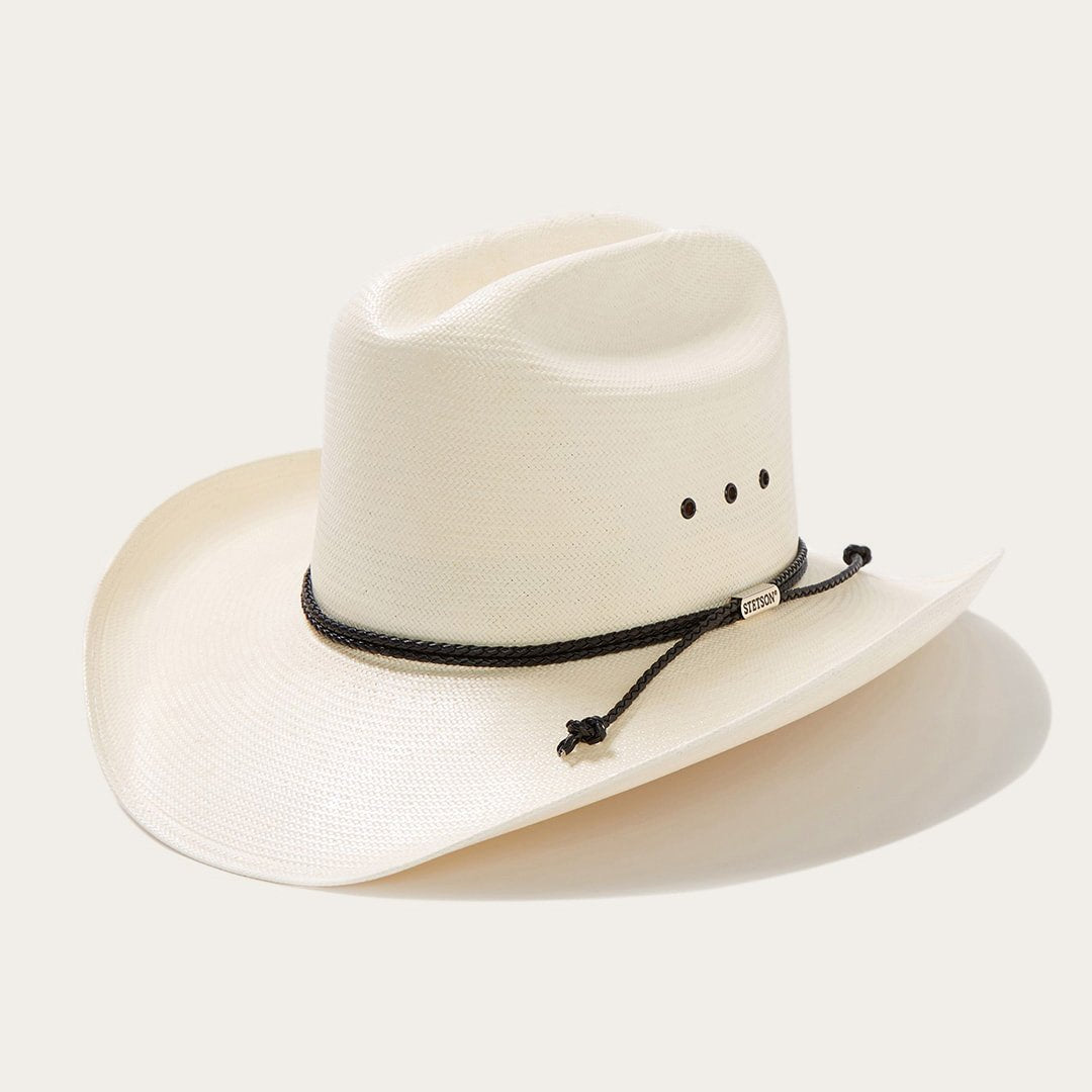 Carson 10X Straw Cowboy Hat Natural Men/Women Stetson Western