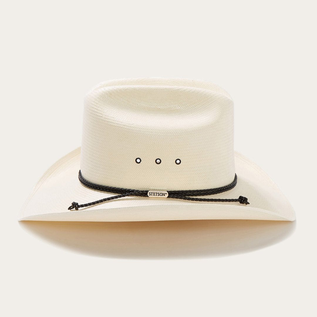 Carson 10X Straw Cowboy Hat Natural Men/Women Stetson Western