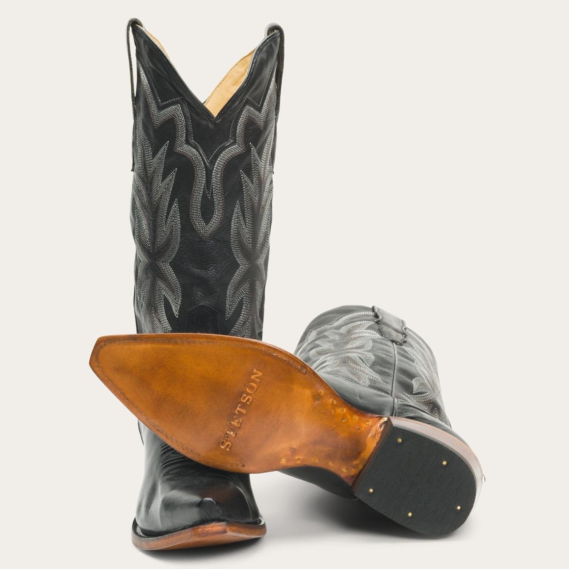 Casey Boots Black Women Stetson Western