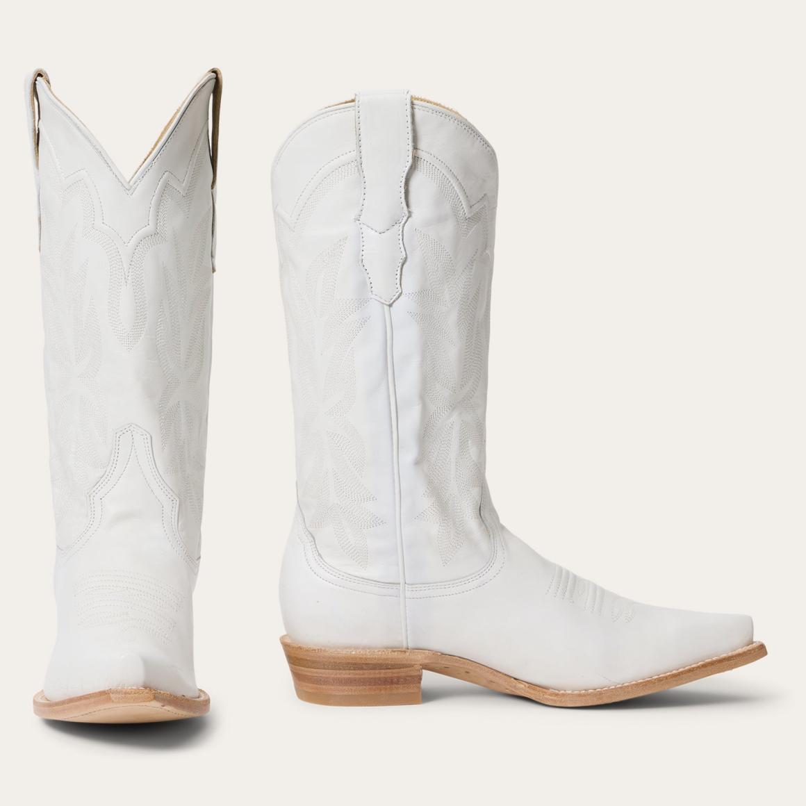 Casey Boots White Women Stetson Western
