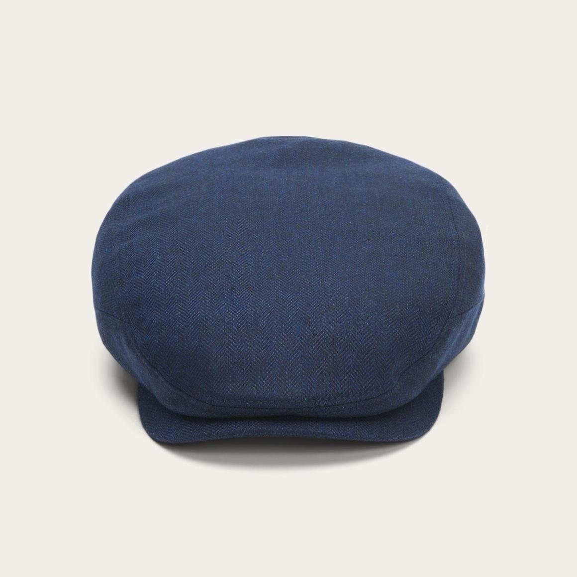 Cashmere & Silk Driver Cap Blue Men/Women Stetson Caps & Truckers