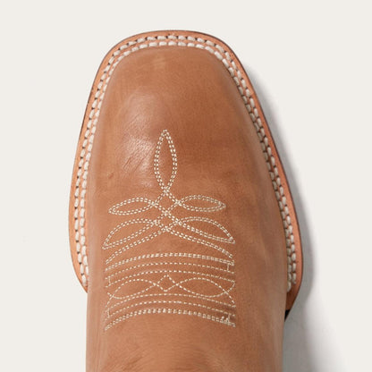 Casper Tan & Blue Matte Cowboy Boot Tan Men Stetson Western