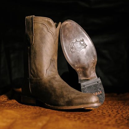 Cassidy Roper Boots Brown Men Stetson Ropers