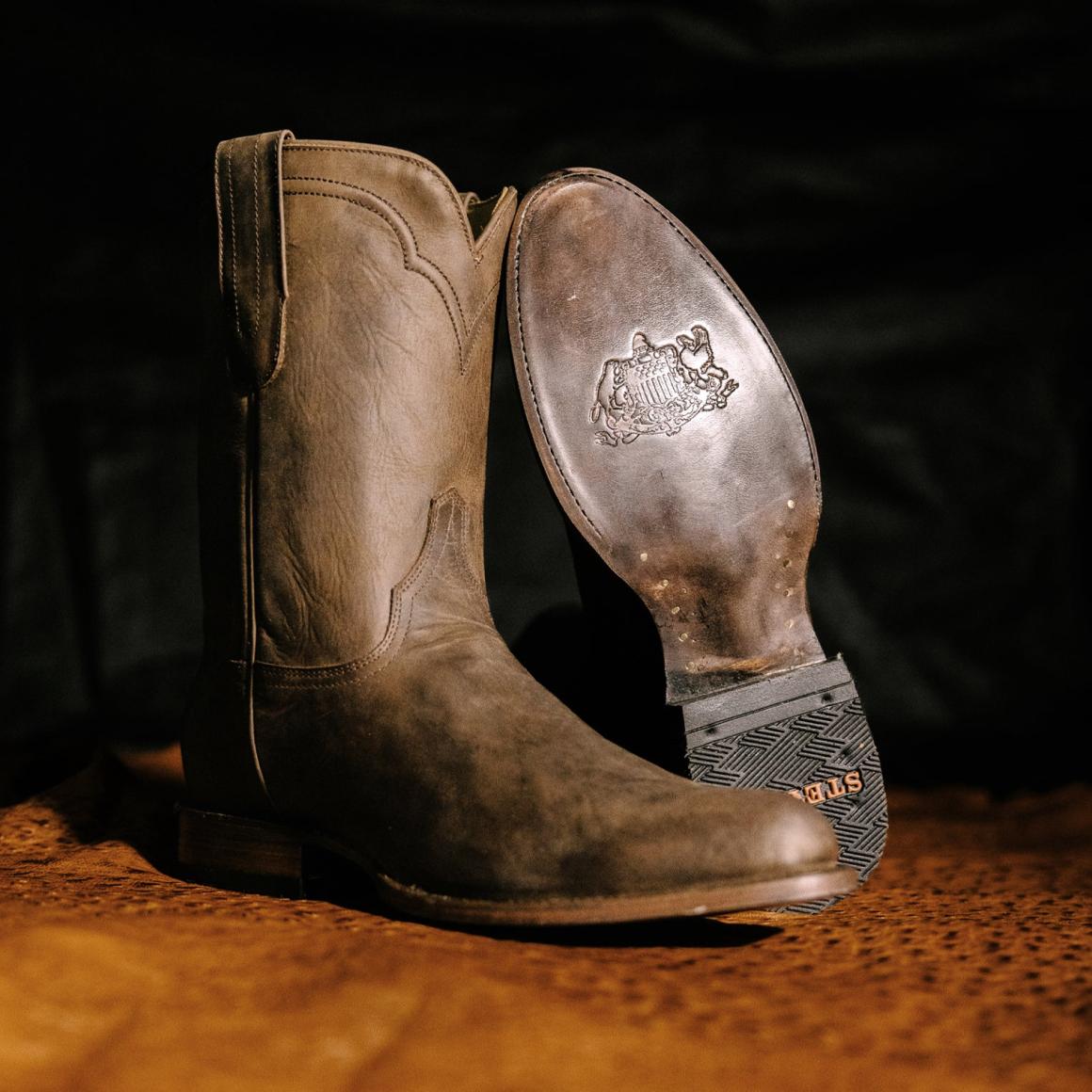 Cassidy Roper Boots Brown Men Stetson Western