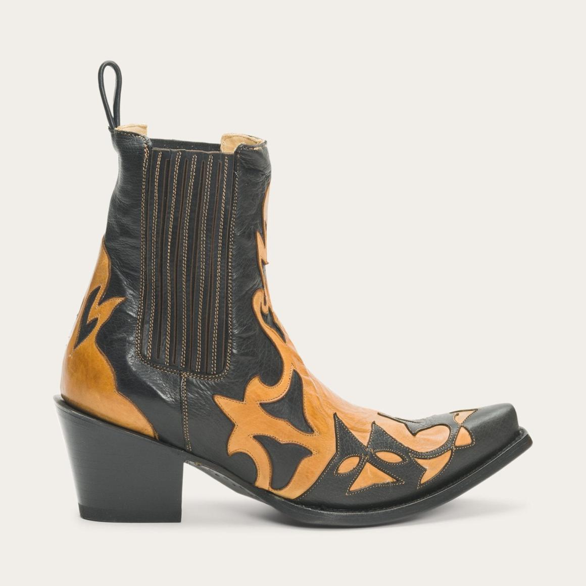 Cici Boots Black Women Stetson Shorties
