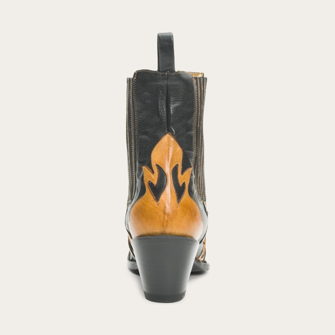 Cici Boots Black Women Stetson Shorties