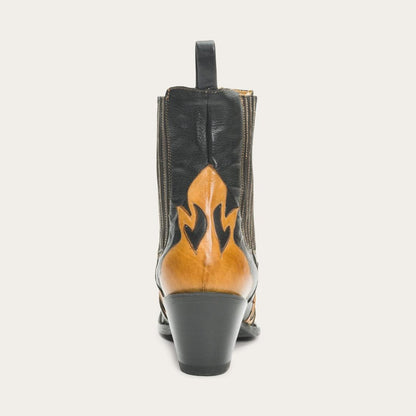 Cici Boots Black Women Stetson Shorties