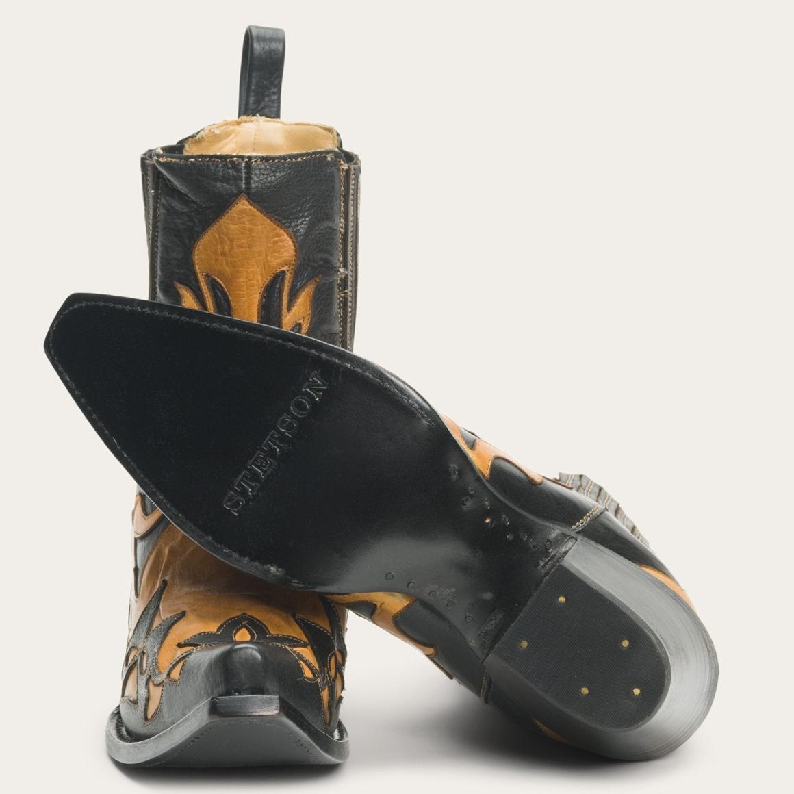 Cici Boots Black Women Stetson Shorties