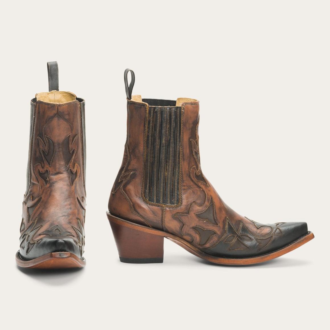 Cici Boots Brown Women Stetson Shorties