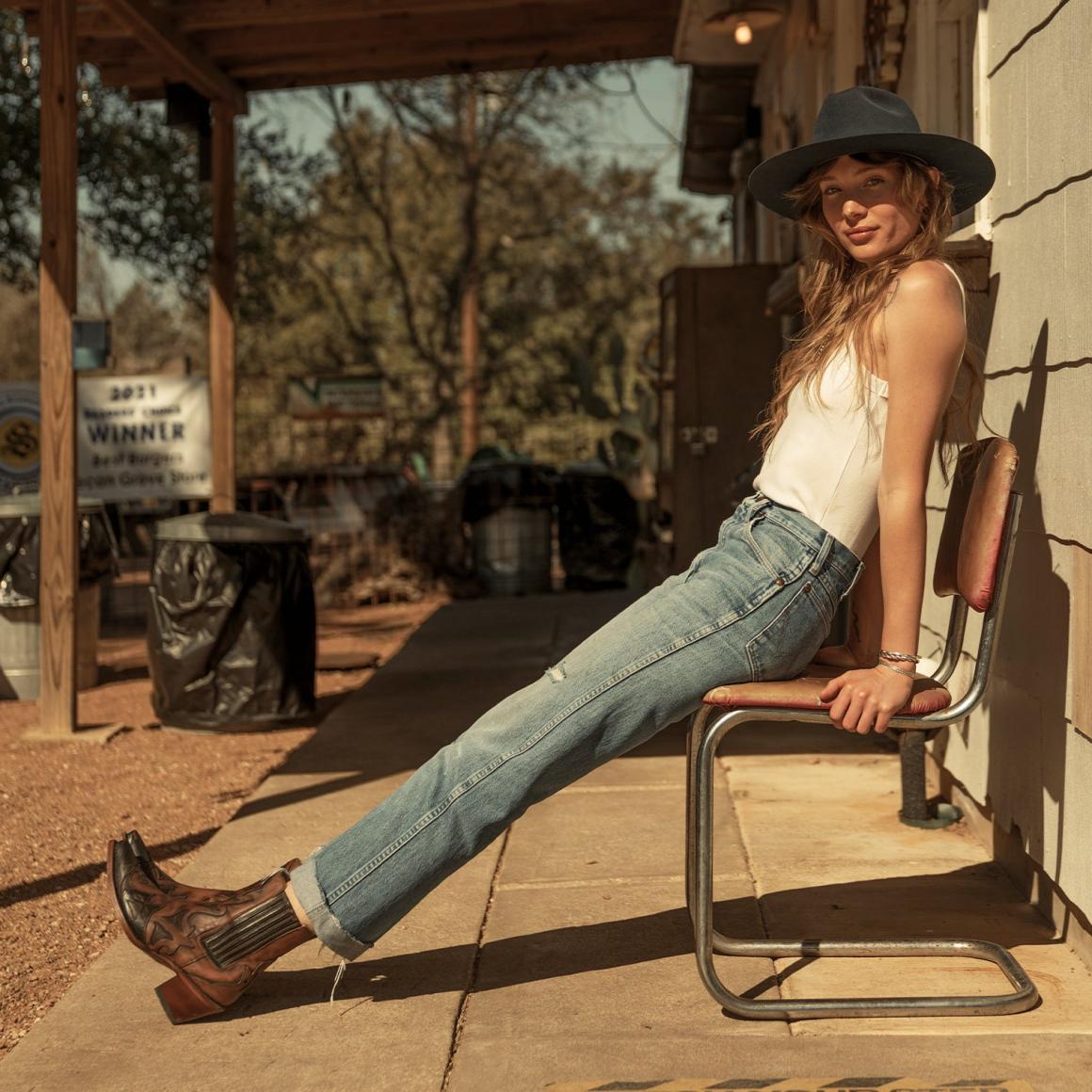 Cici Boots Brown Women Stetson Shorties