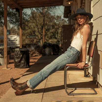Cici Boots Brown Women Stetson Shorties