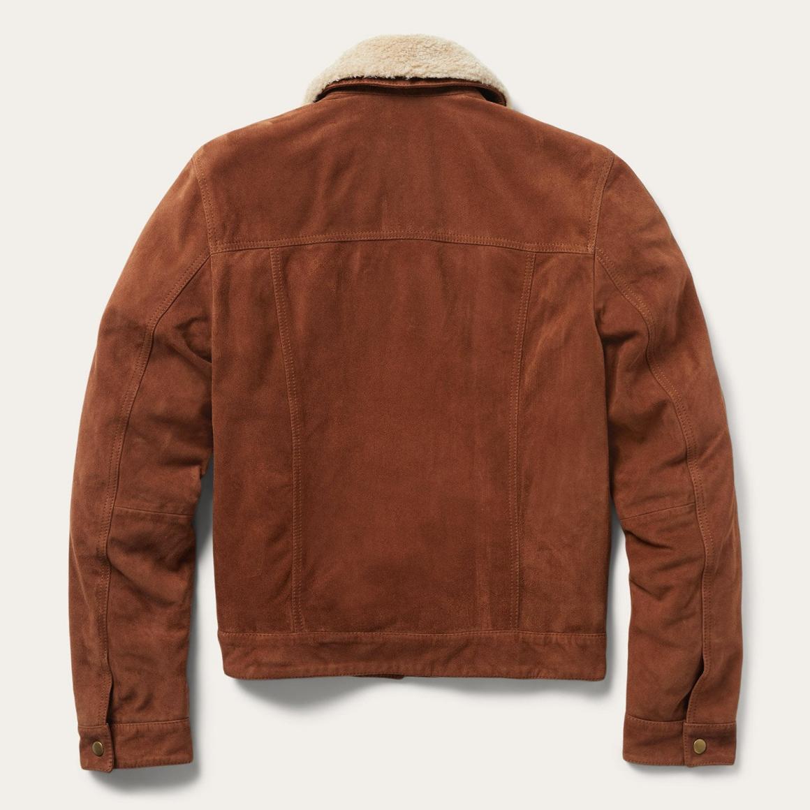 Classic Bomber Jacket Brown Women Stetson Jackets