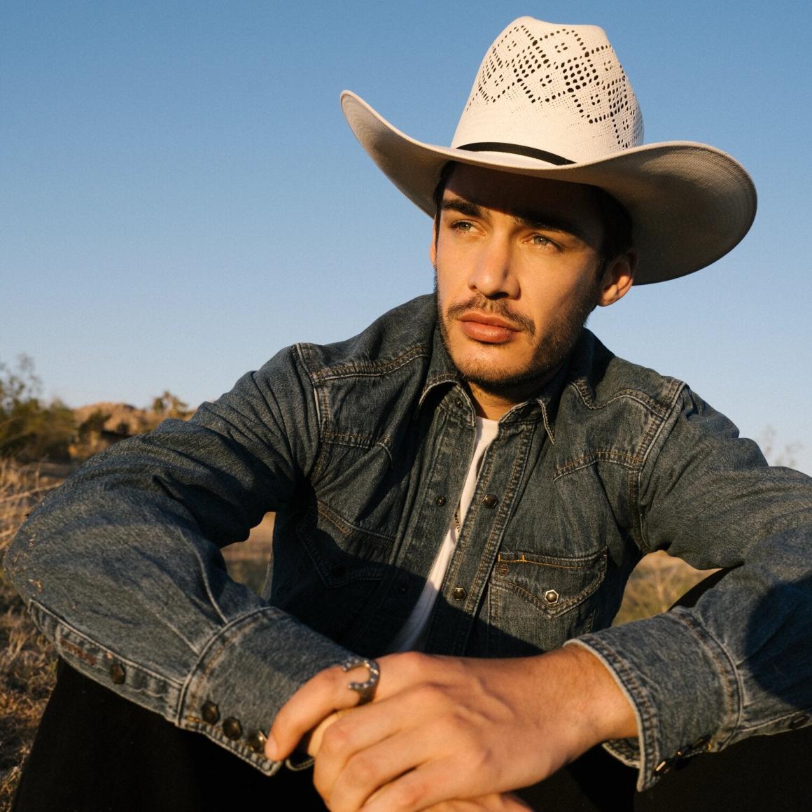 Classic Denim Shirt Blue Men Stetson Denim Shirts