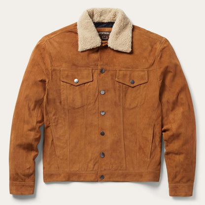 Classic Suede Jacket Tan Men Stetson Jackets