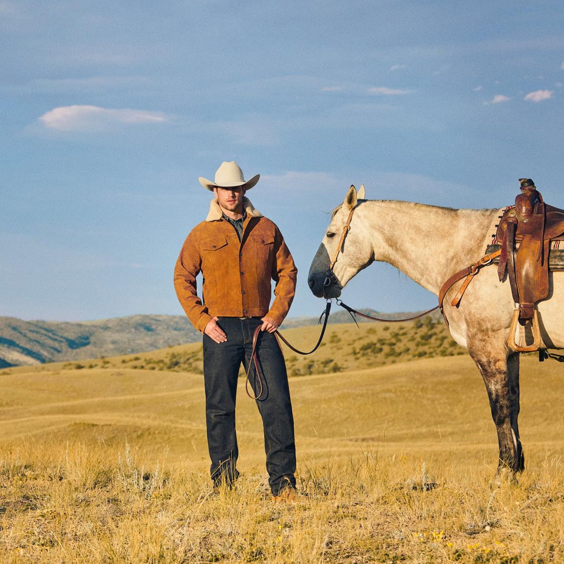 Classic Suede Jacket Tan Men Stetson Jackets