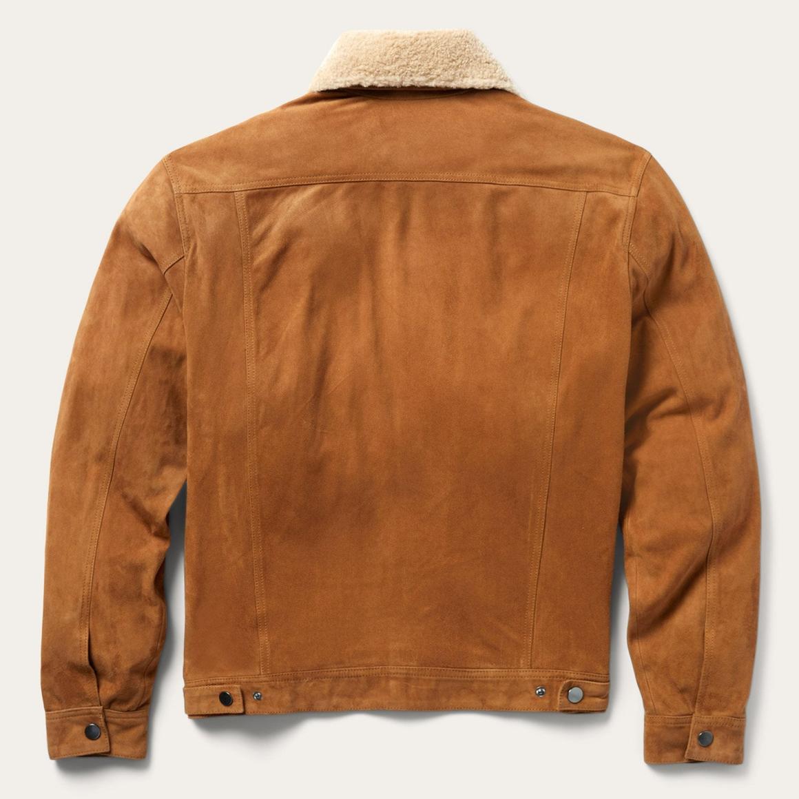 Classic Suede Jacket Tan Men Stetson Jackets