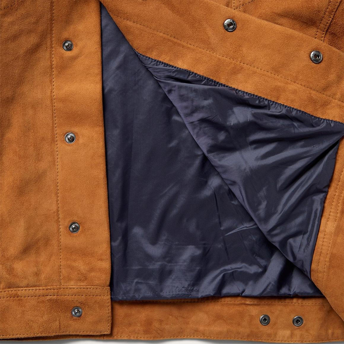 Classic Suede Jacket Tan Men Stetson Jackets