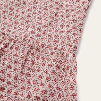 Cottage Floral Dress Red Women Stetson Midi