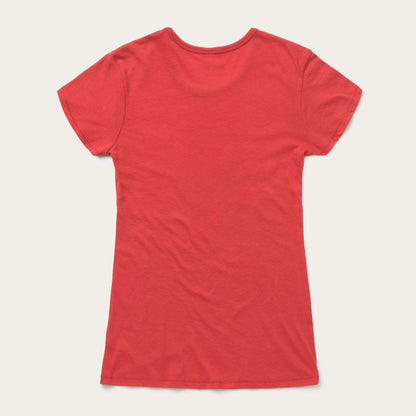 Cowgirl Graphic Tee Red Women Stetson Tees