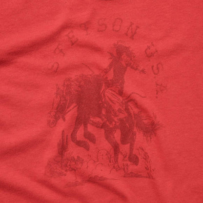 Cowgirl Graphic Tee Red Women Stetson Tees