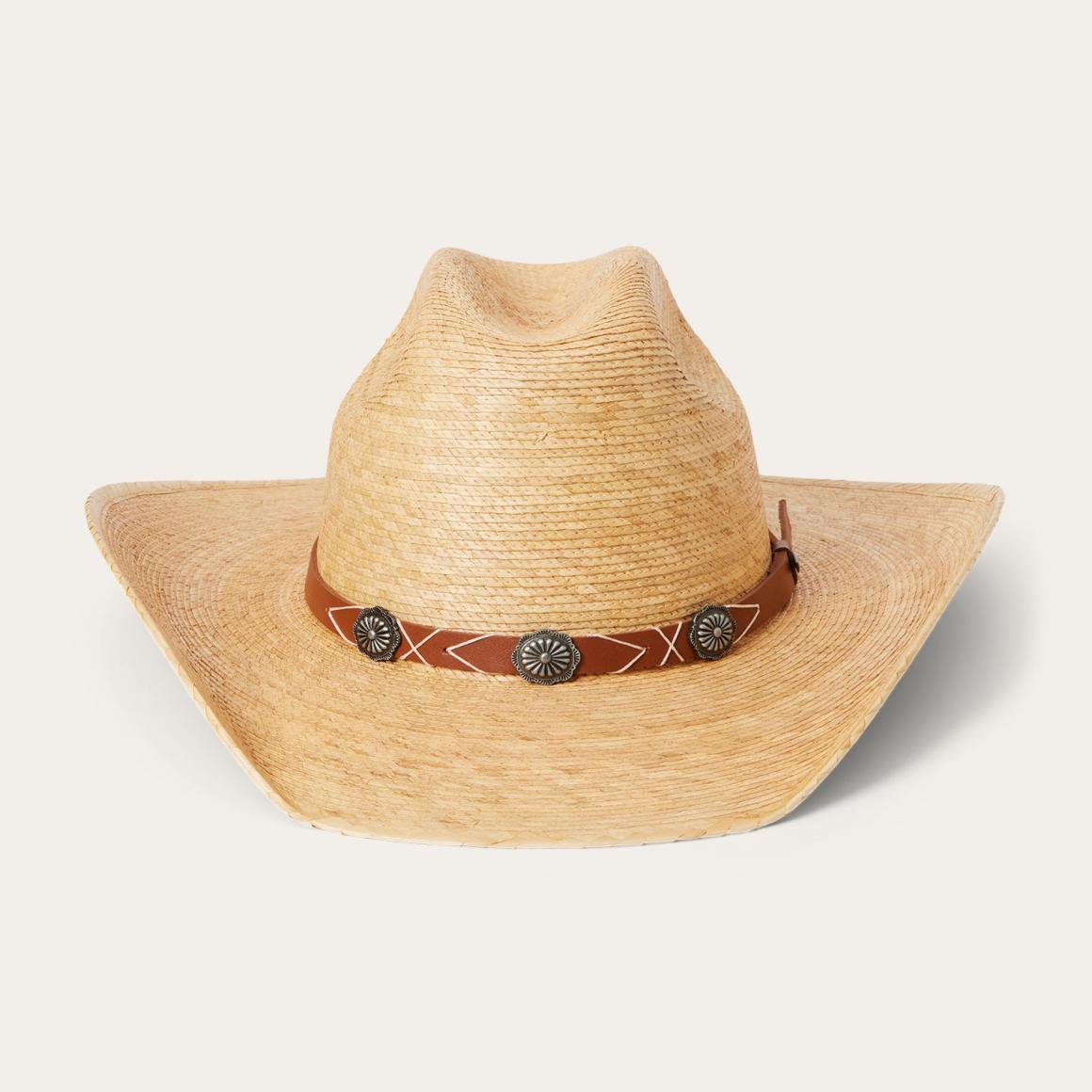Cowhand Mexican Palm Cowboy Hat Toasted Palm Men/Women Stetson Outdoor