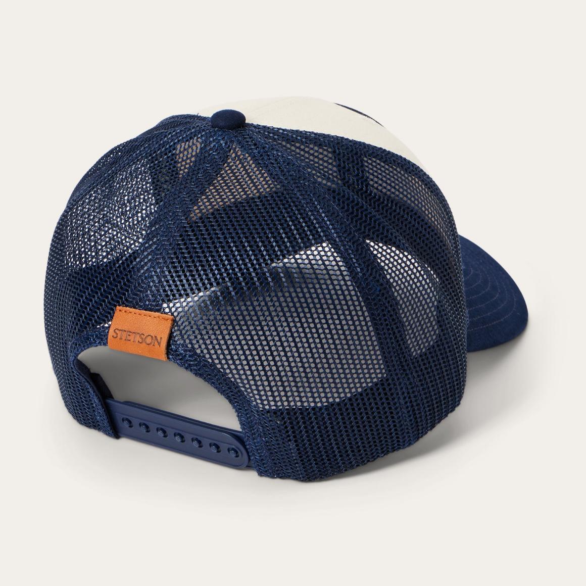 Cream Sunset Trucker Cap Cream Men/Women Stetson Caps & Truckers