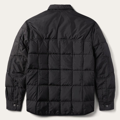 Crushable Black Parachute Jacket Black Men Stetson Jackets