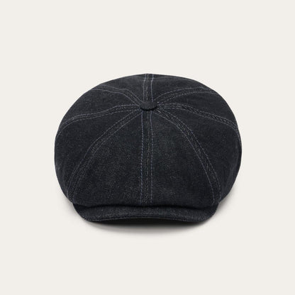 Denim Hatteras Cap Black Denim Men/Women Stetson Caps & Truckers
