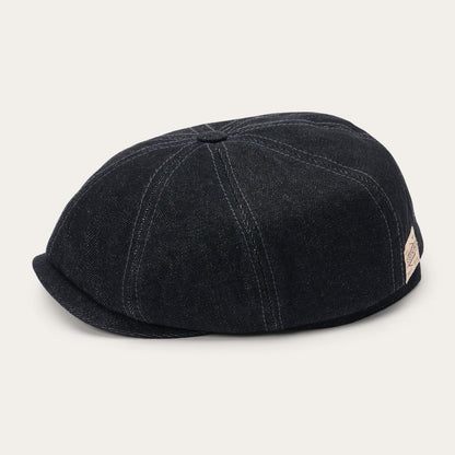 Denim Hatteras Cap Black Denim Men/Women Stetson Caps & Truckers
