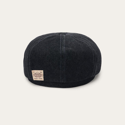 Denim Hatteras Cap Black Denim Men/Women Stetson Caps & Truckers