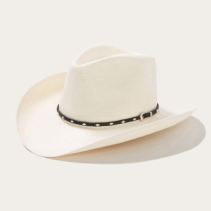 Diamond Jim 8X Straw Cowboy Hat Natural Men/Women Stetson Western