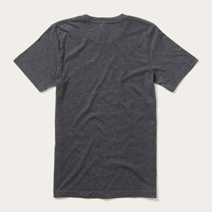 Distressed Stetson Graphic Tee Grey Men Stetson Tees