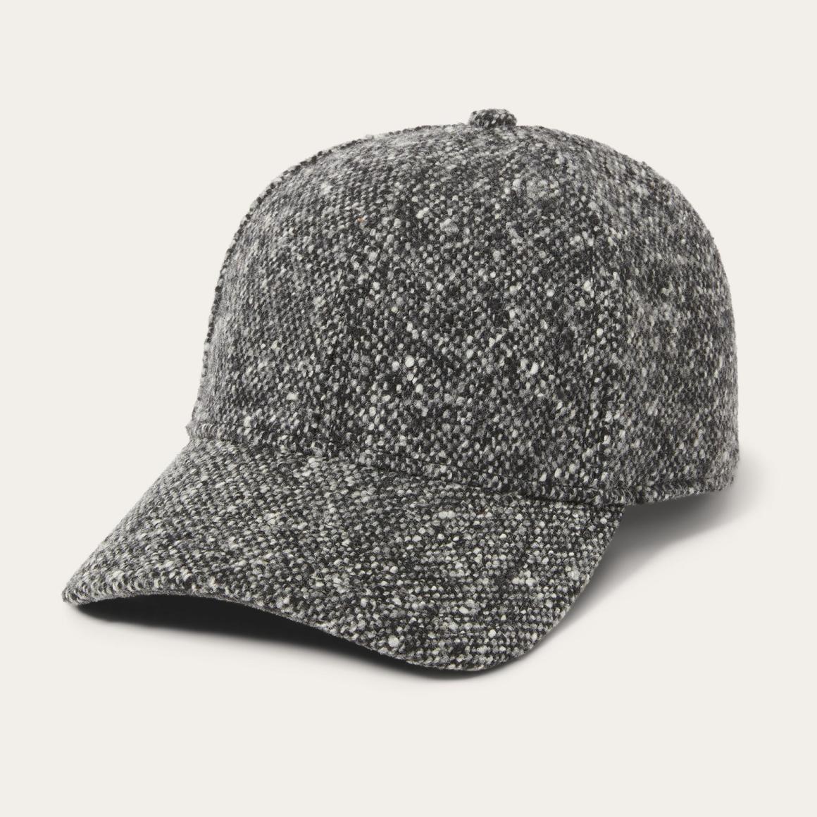 Donegal Wool Baseball Cap Anthracite Donegal Men/Women Stetson Caps & Truckers