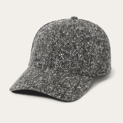 Donegal Wool Baseball Cap Anthracite Donegal Men/Women Stetson Caps & Truckers