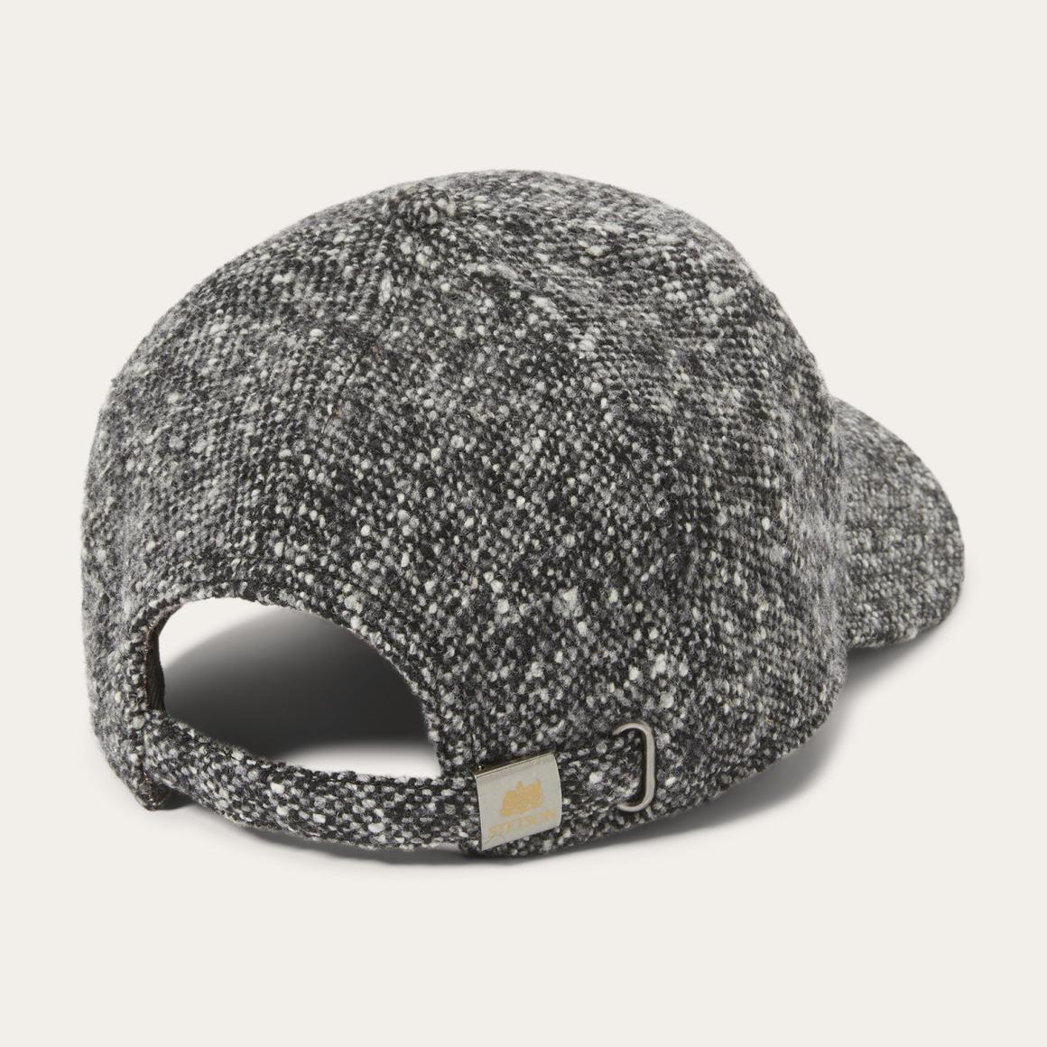 Donegal Wool Baseball Cap Anthracite Donegal Men/Women Stetson Caps & Truckers