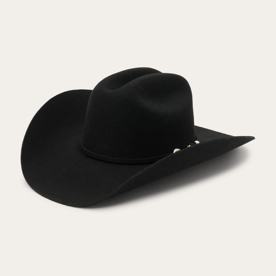 Duncan 4X Cowboy Hat Black Men/Women Stetson Western