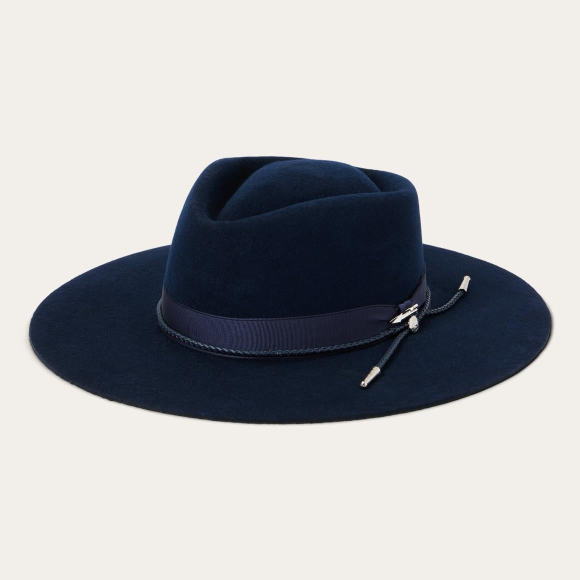 Dylan Navy Men/Women Stetson Fedora