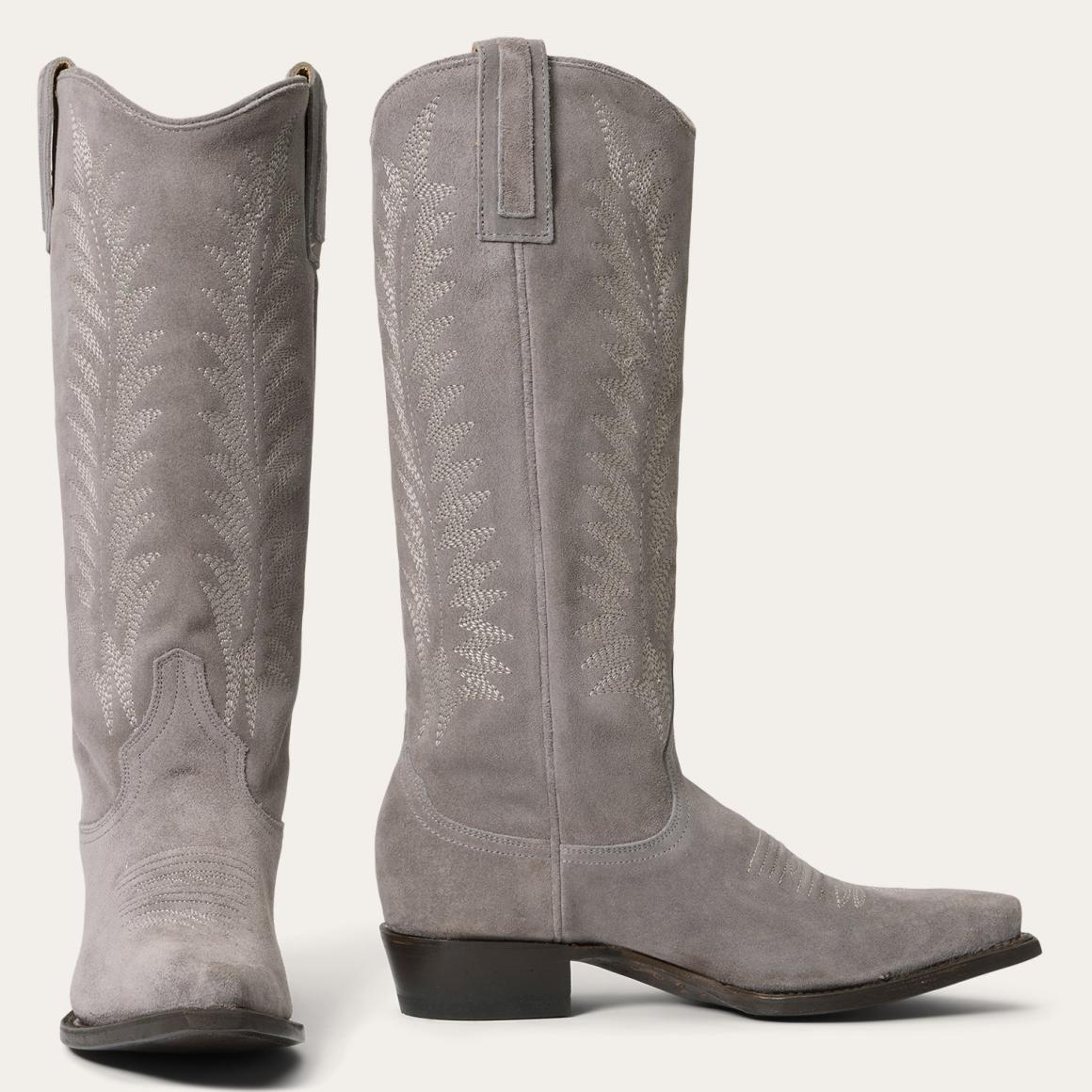 Emme Boots Grey Women Stetson Western
