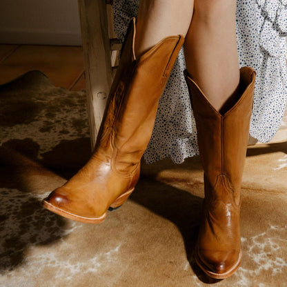 Emory Boots Tan Women Stetson Western