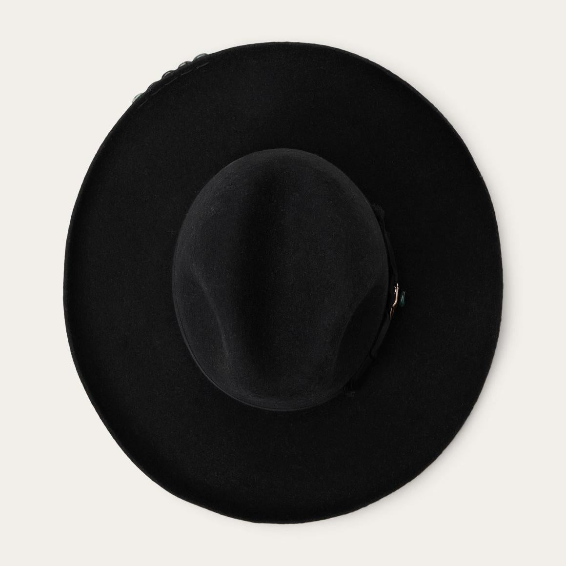 Eureka Black Men/Women Stetson Fedora