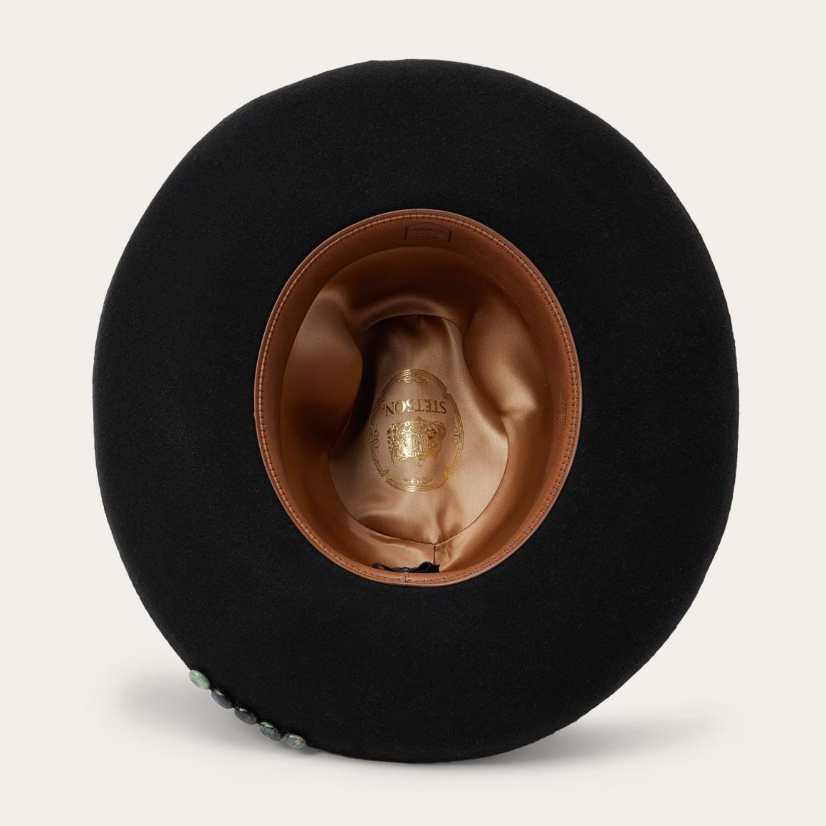Eureka Black Men/Women Stetson Fedora