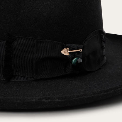 Eureka Black Men/Women Stetson Fedora