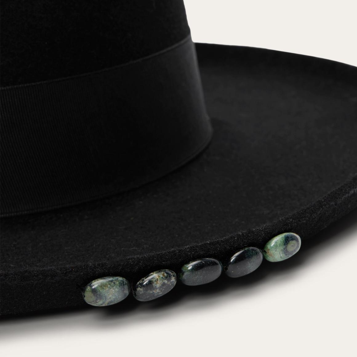 Eureka Black Men/Women Stetson Fedora