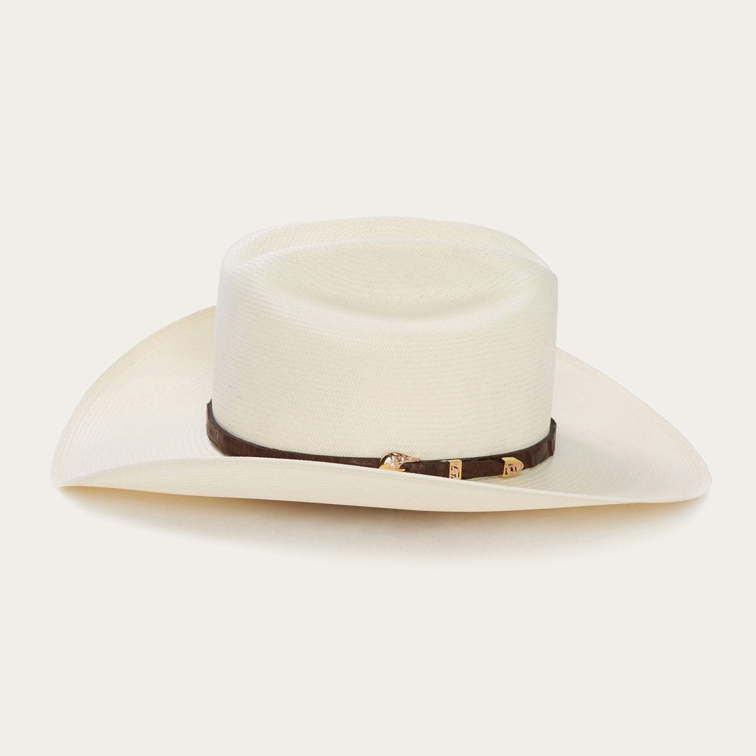 Evilla De Oro 1000X Straw Cowboy Hat Natural Men/Women Stetson Western
