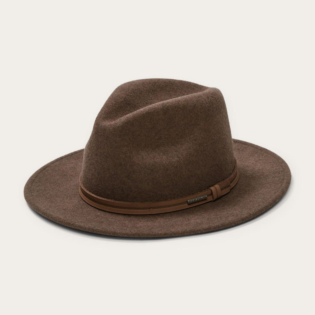 Explorer Outdoor Hat Brown Mix Men/Women Stetson Outdoor