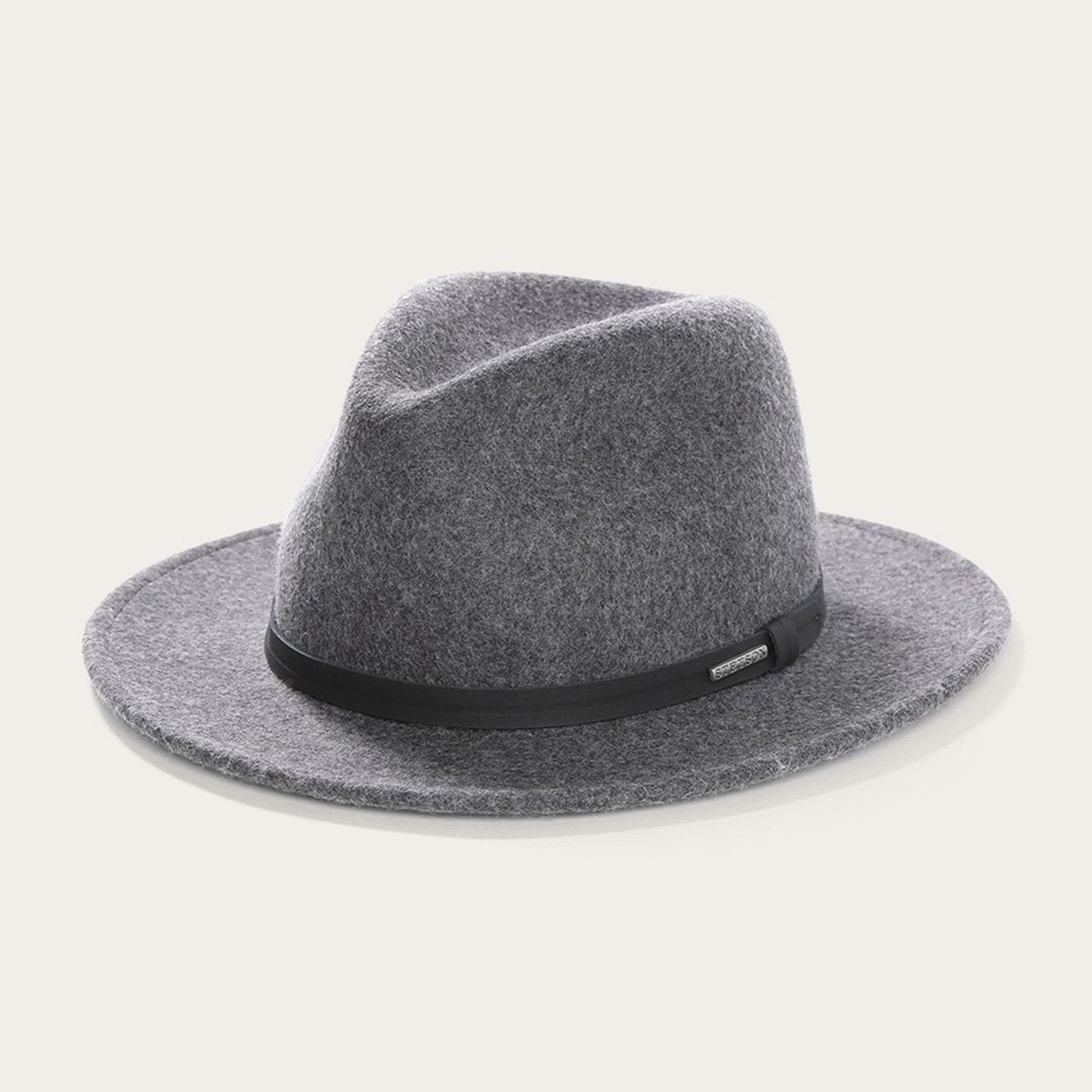 Explorer Outdoor Hat Grey Mix Men/Women Stetson Outdoor