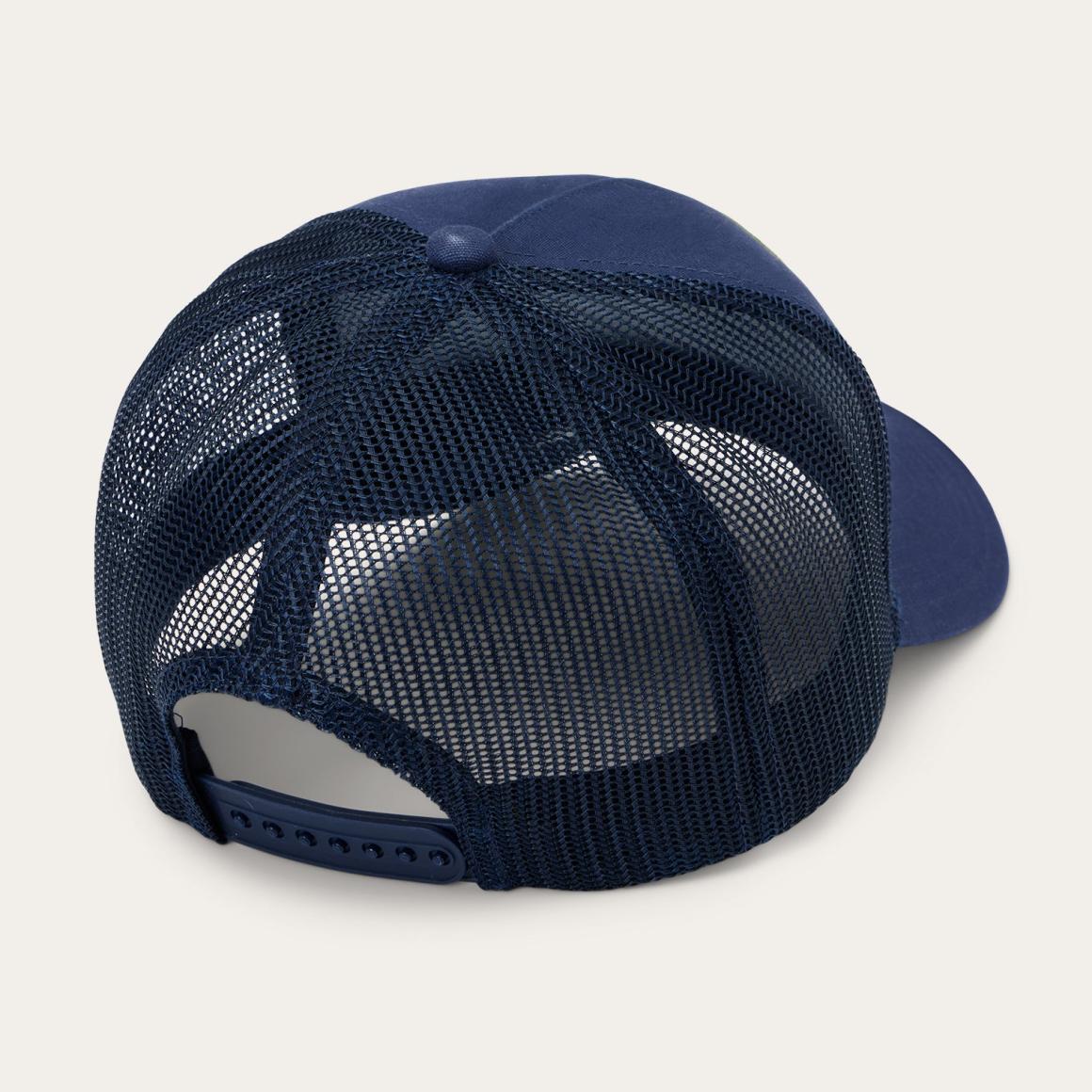 Fishing Patch Trucker Cap Navy Men/Women Stetson Caps & Truckers